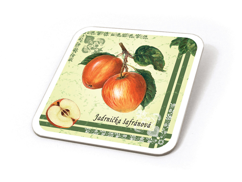 Podtácky "Ovoce z našeho sadu"