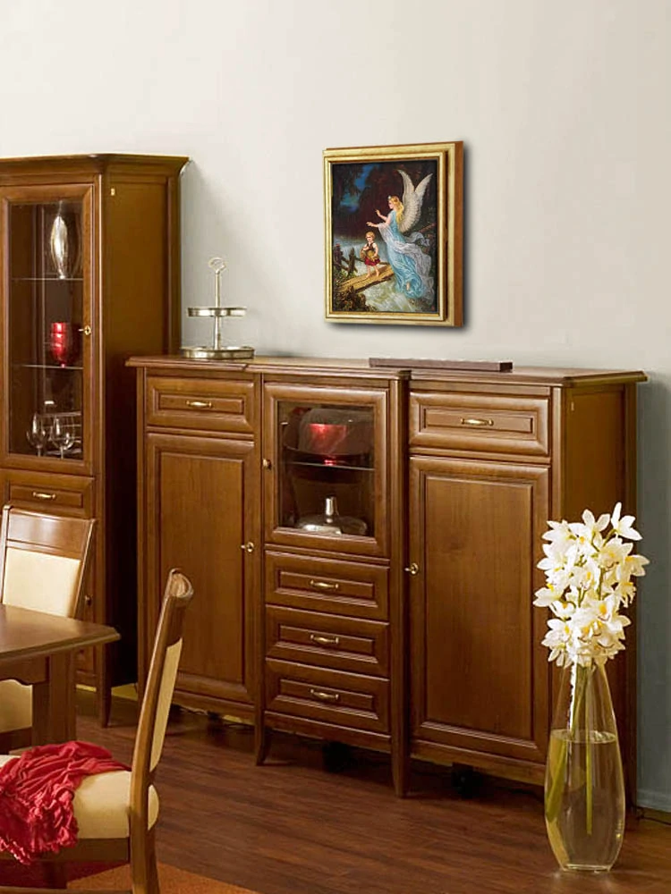 Zlatá lékárnička s Andělem - po otevření minibar